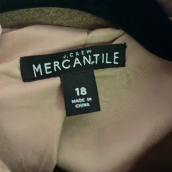 J Crew Mercantile Wool Blend Cocoon Coat - Picture 3 of 4